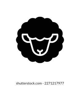 Animal Head, Animal Flat Icon Logo Illustration. Animal Icon-set. Suitable For Web Design, Logo, App.