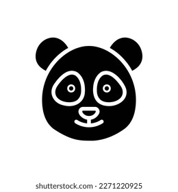 Animal Head, Animal Flat Icon Logo Illustration. Animal Icon-set. Suitable For Web Design, Logo, App.