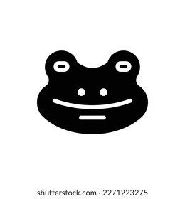 Animal Head, Animal Flat Icon Logo Illustration. Animal Icon-set. Suitable For Web Design, Logo, App.