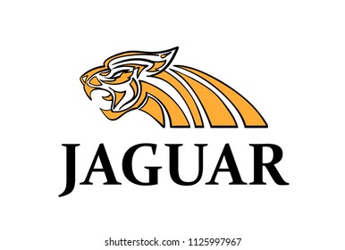 Animal Head - Jaguar - vector logo