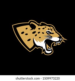 Animal Head - Jaguar - vector logo/icon illustration mascot
