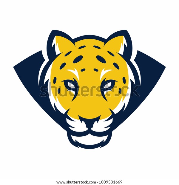 Animal Head Jaguar Vector Logoicon Illustration Stock Vector (Royalty ...