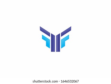 animal head logo design concept