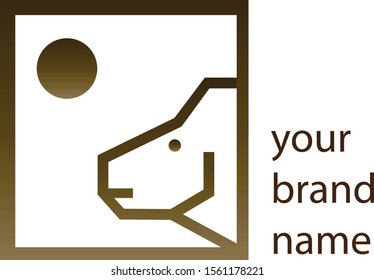 Animal Head Logo Vector Design