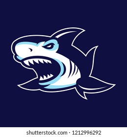 Animal Head Mascot Gaming Logo Stock Vector (Royalty Free) 1212996292