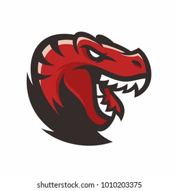 Animal Head - Raptor - Vector Logo/icon Illustration Mascot