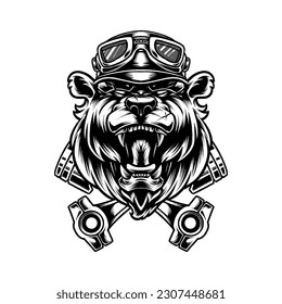 ANIMAL HEAD RIDER AND SKULL RIDER