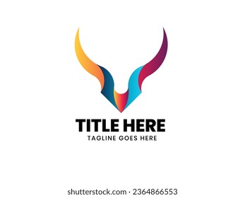 Animal Horn Logo Design Artwork