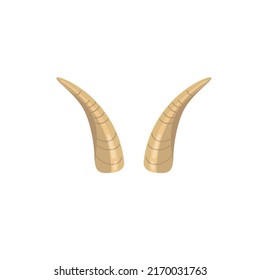 animal horn vector illustration design