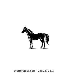 The animal in horse extant powerfully animal 