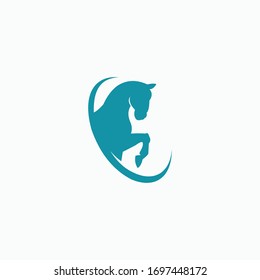 Animal horse logo vector design templates