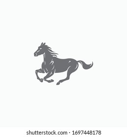 Animal horse logo vector design templates