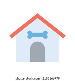 Animal House icon vector image. Can also be used for Real Estate. Suitable for mobile apps, web apps and print media.