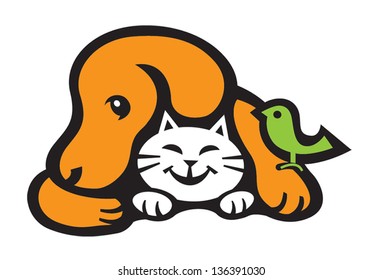 animal hug
