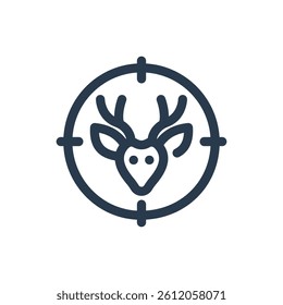 Animal Hunting for Hunting Purpose Vector Icon