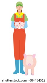 Animal husbandry pig industry