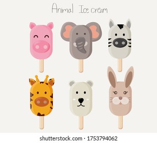 animal ice cream or aminal cupcake. 