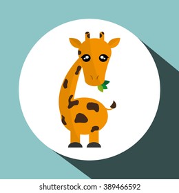 Animal icon design 