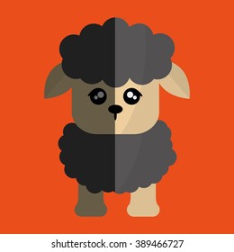 Animal icon design 