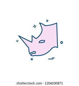 Animal icon design vector