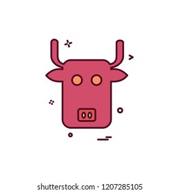 Animal icon design vector