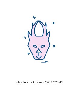 Animal icon design vector