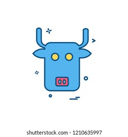 Animal icon design vector