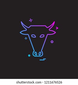 Animal icon design vector