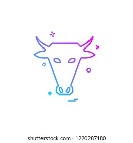Animal icon design vector