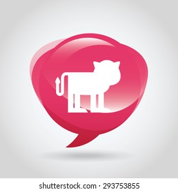 animal icon design, vector illustration eps10 graphic 