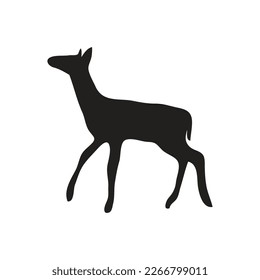 Animal icon in flat style. Animal vector illustration on white isolated background. Business concept.