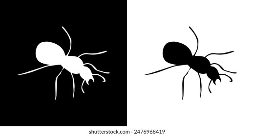 Animal icon. Insect icon. Sea animals. Land animals. Mammals. Wild animals. Black icon. Silhouette icon.