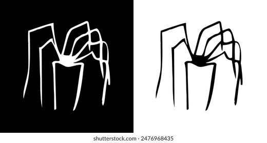 Animal icon. Insect icon. Sea animals. Land animals. Mammals. Wild animals. Black icon. Silhouette icon.
