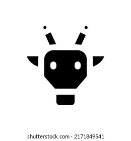 Animal icon isolated on white background