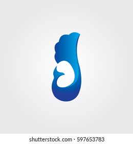 animal icon logo bird