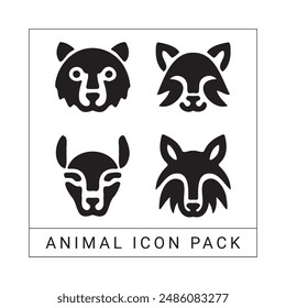 Animal Icon Pack With Vector Files