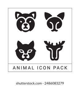 Animal Icon Pack With Vector Files