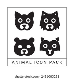 Animal Icon Pack With Vector Files