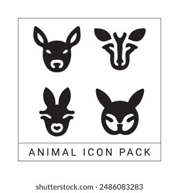 Animal Icon Pack With Vector Files