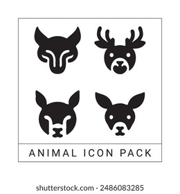 Animal Icon Pack With Vector Files