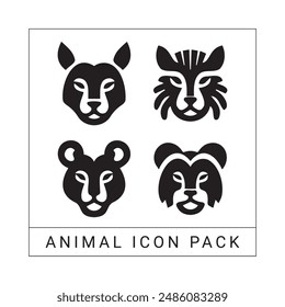 Animal Icon Pack With Vector Files