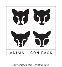 Animal Icon Pack With Vector Files