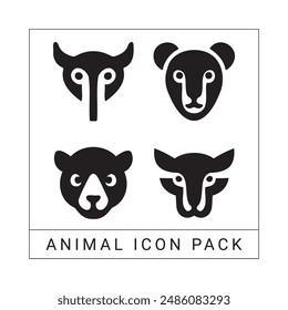 Animal Icon Pack With Vector Files