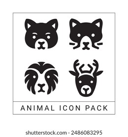 Animal Icon Pack With Vector Files