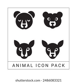 Animal Icon Pack With Vector Files