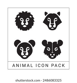 Animal Icon Pack With Vector Files