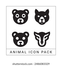 Animal Icon Pack With Vector Files