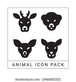 Animal Icon Pack With Vector Files