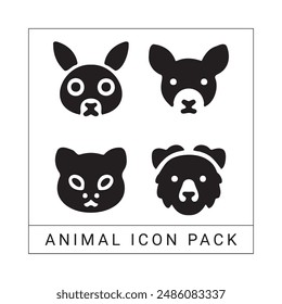 Animal Icon Pack With Vector Files