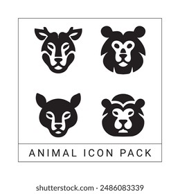 Animal Icon Pack With Vector Files